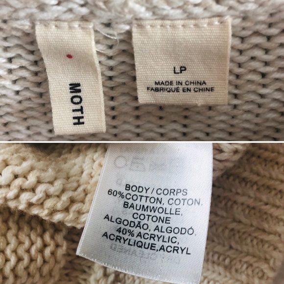 SALE! Anthropologie MOTH Pom Pom Sweater - Picture 3 of 8